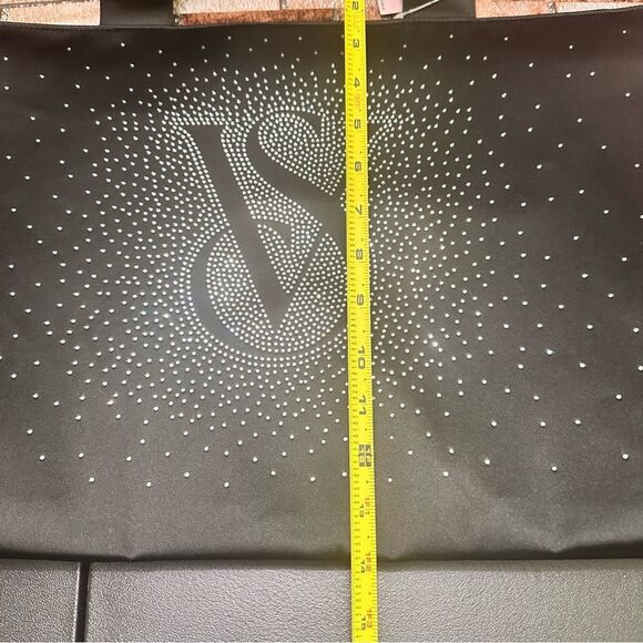 Victorias Secret shine Tote Black Bag - Picture 7 of 9